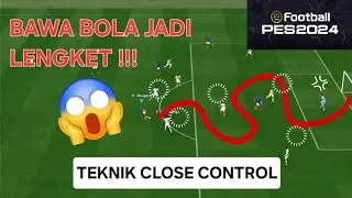 TRIK PS 3 - DRIBLE, GOCEK, BAWA BOLA JADI LENGKET | EFOOTBALL PES 2024