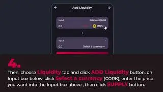 How to add Liquidity and stake LP Tokens into Farm on Winery Swap