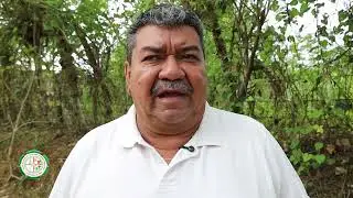 Familias de Aldea Las Flores, agradecen al alcalde por los materiales para construir su vivienda