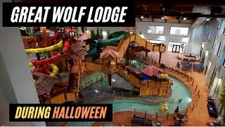 Great Wolf Lodge in Manteca, CA during Halloween season! #GreatWolfLodge #Hmongoose #waterpark
