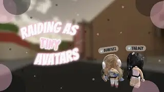 Raiding as Tiny Avatars on Da Hood (FUNNY MUST WATCH)