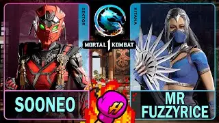 MK1 Сунео (СЕКТОР) против Мистера Фаззириса (КИТАНА)🥊Mortal Kombat 1🥊4K 60ᶠᵖˢ