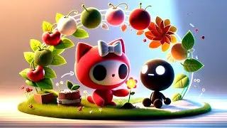 🌱🍂 Cherry & Shadowbot: Seasons Magic &mdash; Seed to Sprout Journey! ☀️❄️