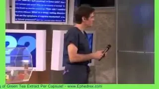 Dr Oz Green Explains How Green Tea Leaves Aid in Weight Loss