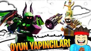 OYUN YAPIMCILARIYLA OYNADIM &Ccedil;&Ouml;P M&Uuml; ? OP Mİ ? 🚽 Roblox Skibidi Toilet Tower Defense