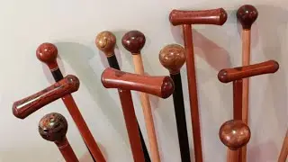 Elegant and Ergonomic Australian Walking Sticks, Handcrafted for You