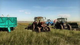FS22 / Map Vladimirovka / Сеем рапс на МТЗ