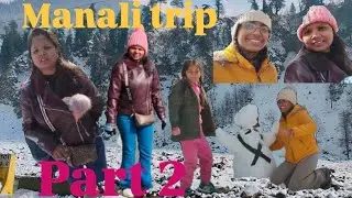 बर्फ़बारी के बाद क़्या मनाली आना सुरक्षित है  ? 🌨️ Manali after heavy snowfall #manali #kullumanali 