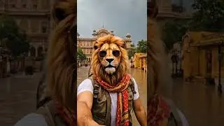 Bundi Flood Scenes 🌧️ | AI Sher Travel Vlog | Mstana Vlogr Shorts