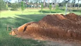 Building the retaining wall