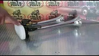 tromba ad aria compressa con suono bitonale 12/24 per camion