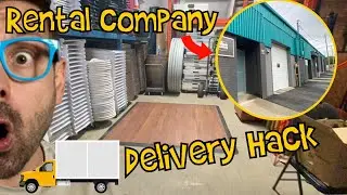 Party Rental Company Delivery  - Growing Event Business Entrepreneur