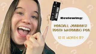 Reviewing Kendall Jenner Moon Whitening Pen