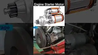Engine Starter Motor #shorts #viral #short #trending