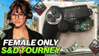 ALLYCXT WINS A FEMALE ONLY SND TOURNAMENT W/ BROKEN CONTROLLER!