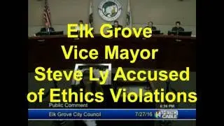 Elk Grove Vice Mayor Steve Ly Accused of Ethics Violations