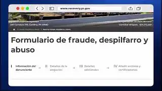 Aprende c&oacute;mo denunciar los malos manejos y fraude con fondos federales