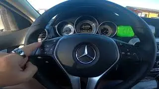 How to Enable or Disable Adaptive Main Beam for Mercedes C220 W204 ( 2006 - 2014 )