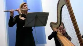 Debussy - Rêverie   -   Ivana Zahirovic, flute - Laima Bach, harp
