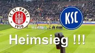 FC.St.Pauli - Karlsruher SC - volles Haus und Heimsieg !!! Tore & Jubel am Millerntor 05.03.2022