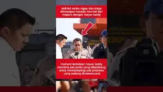 sikap tanggap dari mayor teddy❗️ #shorts #prabowo #dprri #demo #viral
