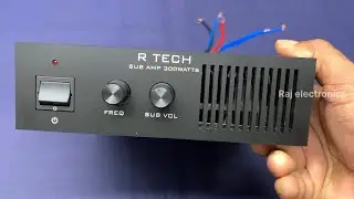 300 watts subwoofer amplifier