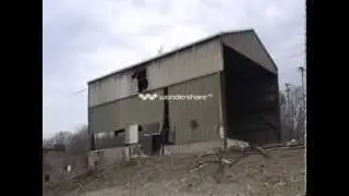 building falling
