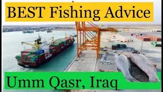 How to hunt a fish, Best fishing experience. Picnic spot in Um Qasr, Basra Iraq. #fishinginiraq