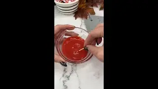 How to Make Leaf Cupcake Toppers with Candy Melts