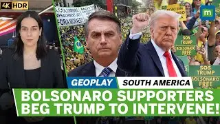Zwolennicy Bolsonaro protestują w Brazylii, prosząc o poparcie Trumpa przed ogłoszeniem wyroku w sprawie zamachu stanu