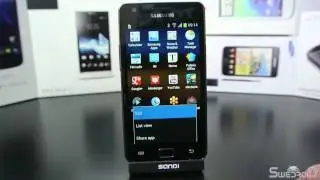 Samsung Galaxy S II with official Ice Cream Sandwich / Android 4.0 update - UI demo