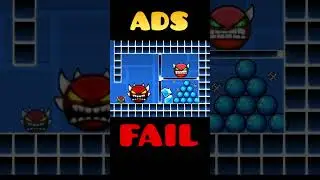Geometry Dash FAIL ADS 😭 #geometrydash #gdupdate #gd #deluxe12