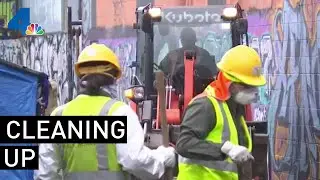 LA Rotting Trash Cleaned, Health Hazard Remains | NBCLA