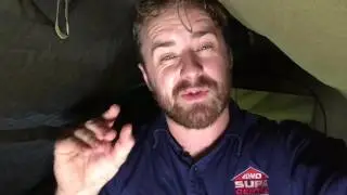 Adventure Kings Swag Waterproof test