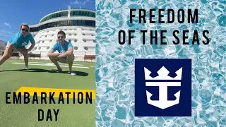 Embarkation Day - Freedom of the Seas February 24, 2023 | Sibling Cruise 3.0