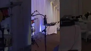Uplighting can take a venue from nice to extraordinary! #wedding #percussionist #lightingmust #light