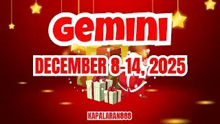 GEMINI - WOW! CONGRATS! YOU ARE LUCKY! DECEMBER 8-14, 2025 WEEKLY TAGALOG TAROT #KAPALARAN888