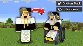 ماين كرافت ولكن اتحول من طفل الي عجوز خارق ( قوة الكلب الطائر ) !!!🔥🔥