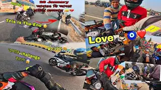 26 January 💔 আবারও কি হারিয়ে ফেললাম 🙂&zwj;↕️😩// Race with Rc390 & Aprilia rs457🤯// 