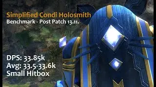 Lucky Noobs - Simplified Condi Holo Benchmark 33,8k - Post Patch 13.11.