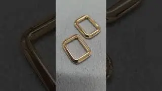 Gold Rectangle Ring Connector Buckles for Bag Handles #carosung #bagaccessories