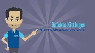 Bau-Trocknung-Service BTS AG - Erkl&auml;rvideo defekte Kittfugen