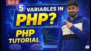 #5 PHP Tutorial in Hindi | Variables in PHP