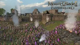 Mount & Blade II: Bannerlord | Celts vs Romans castle defence