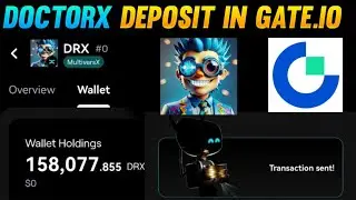 DoctorX $DRX Airdrop Withdraw in Gate.io ? | Doctorx gass fee in XPortal Wallet | DoctorX Airdrop