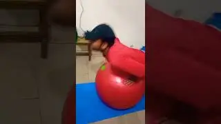 Exercise for back pain | ##backpain #shorts #physio #vsmedicoclasses #swissball  #fitnessmotivation