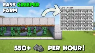 MINECRAFT 1.21 CREEPER FARM | Easy, Efficient, Automatic