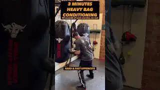 3 MINS HEAVYBAG CONDITIONING FOR BOXERS - ROUND ONE #boxeo #boxing #boks #boxen #boxe #boxer