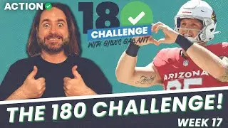 Can We Turn $10 Into $180? | The 180 Challenge For NFL Week 17