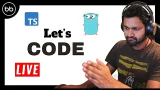 🔴Live Coding Golang, Typescript , Python New Project!